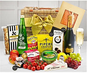‏‏‎ ‎ Badminton Lidded Picnic Hamper With Prosecco